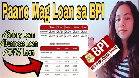 cebu loan no collateral|BPI Personal Loan Land.